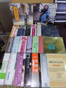 【中古品】レコード詰め合わせ約24kg　邦楽　歌手・演奏者・ジャンルなど色々混ざっています　八王子引き取りOK24493