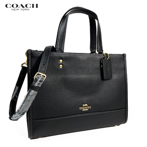 COACH コーチ レディース バッグ ショルダーバッグ トート バッグ デンプシー キャリオール レザー CO976 ブラック アウトレット 新作 新品