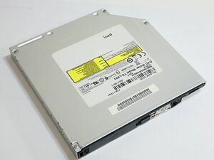 【中古パーツ】複数可 DVDドライブ ノートパソコン用 内蔵DVDスーパーマルチ 厚さ12.7mm SATA RW■HP TS-L633　ベゼル無し