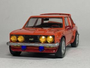 [ジャンク] フィアット アバルト Fiat Abarth 131 1976 1/43 - デルプラド delprado