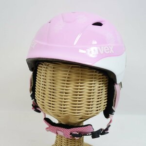 中古 2012-2013年モデル UVEX/ウベックス 子ども用ダイヤル式ヘルメット スノーボード KIDS 内周約57cm