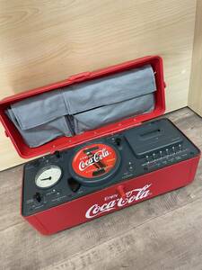 （770）希少 非売品 TEAC ティアック コカ・コーラ ラジカセ PC-D10 CD カセット ラジオ 97年製 赤 レア レトロ ヴィンテージ ジャンク