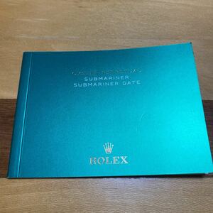 3142【希少必見】ロレックス サブマリーナ 冊子 2019年度版 ROLEX SUBMARINER