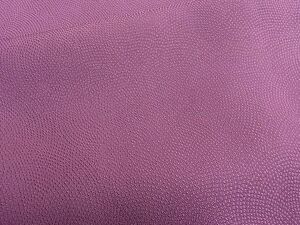 平和屋野田店■上質な色無地　鮫小紋地紋　似せ紫色　逸品　BAAC6882mz