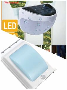 ★新品　未使用品　太陽光　LEDライト2個セット★人感センサー　ソーラー