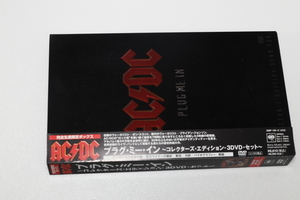 AC/DC/Plug me in/プラグ・ミー・イン/コレクターズ・エディション/3DVD/ボーナスＣＤ付き/日本盤