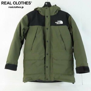 ☆THE NORTH FACE/ノースフェイス Mountain Down Coat/マウンテン ダウン コート カーキ ND91935/M /100