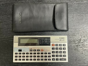 動作OK★カシオ CASIO PB-410 ポケットコンピューター 計算機 当時物 ポケコン 電卓