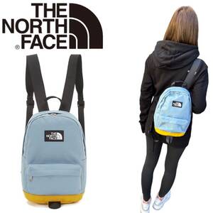 ノースフェイス バッグ ミニリュック NM2DN07 韓国モデル ブルー デイリーバッグ ユニセックス THE NORTH FACE DAYPACK 新品
