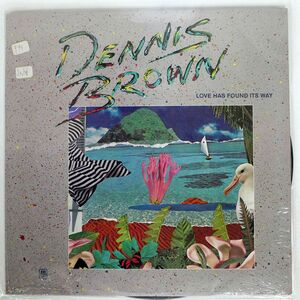 米 DENNIS BROWN/LOVE HAS FOUND ITS WAY/A&M SP4886 LP