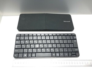 送料無料 Microsoft Wedge Mobile Keyboard Bluetooth 1521 KT-1120 単4電池2個仕様 ワイヤレスキーボード