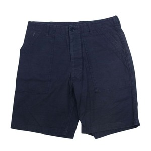 TENDERLOIN テンダーロイン T-ARMY SHORTS F アーミー ショーツ NAVY ネイビー系 S【中古】