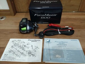 【美品】SHIMANO ForceMaster 20 フォースマスター 600 電動リール シマノ　船　タチウオ　テンヤ　