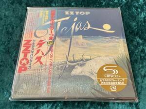 ★ZZ TOP★紙ジャケット★SHM-CD★初回生産限定★初版ポスター付★テハス★日本盤/帯付★ZZ トップ/TEJAS★ビリー・ギボンズ/Billy Gibbons