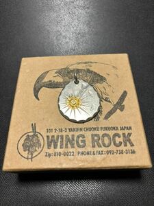 WING ROCK ウイングロック ペンダントトップ たたき 美品 前崎リキ goro’s ゴローズ