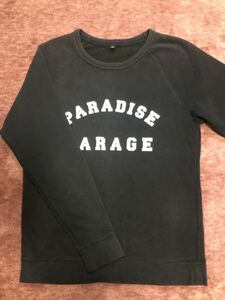 パラダイス ガラージ paradise garage ロンT 黒 メンズS スウェット トレーナー ラリー レヴァン Tシャツ ハウスミュージック