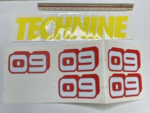 technine テックナイン　tec9 カッティングステッカー 新品未使用　展示品セール　即決送料込み