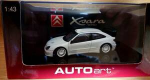 ★★　AUTOart 1：43　★　CITROEN XSARA WRC 2004 PLAIN BODY VERSION　（WHITE) 　★　オートアート　★　プレーンボディ白★レア＃6003