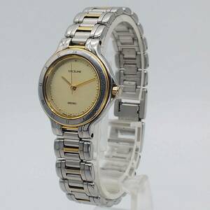 送料無料【電池交換済】★SEIKO★セイコー★エクセリーヌ★EXCELINE★コンビカラー★7321-072A★レディース/腕時計/アナログ/クォーツ