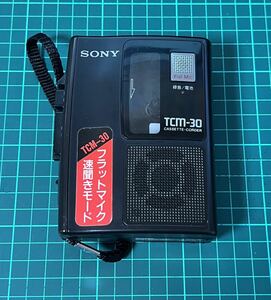 TCM-30 Sony ソニー カセットテープレコーダー ジャンク