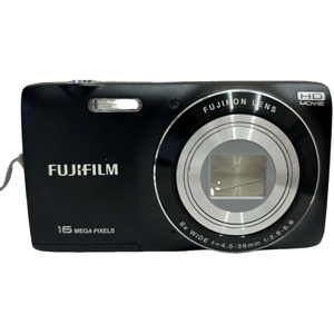 FUJIFILM FinePix JZ250 中古 良品 フジフィルム ファインピックス コンパクト デジタルカメラ ブラック デジカメ 32405K191