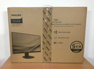 PHILIPS フィリップス 23.8型ワイド 昇降スタンド付き 液晶ディスプレイ ブラック 243S7EJMB/11 モニター