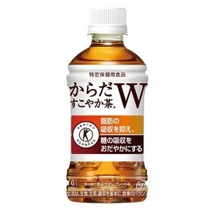 【新品】コカ・コーラ からだすこやか茶W （特定保健用食品/トクホ飲料） 350ml×48本（2ケース） ペットボトル