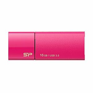 【新品】(まとめ) シリコンパワー USB3.0スライド式フラッシュメモリ 16GB ピンク SP016GBUF3B05V1H 1個 【×10セット】