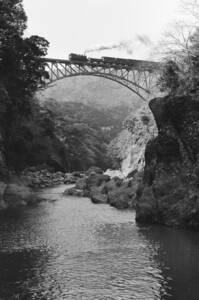 飾って楽しむ鉄道写真（去りゆく蒸気機関車：高森線 ） NO.63810326