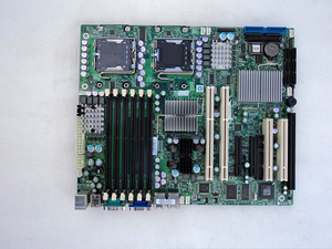 中古美品 SUPERMICRO X7DVL-E マザーボード Intel 5000VSocket 771 Ext ATX DDR2