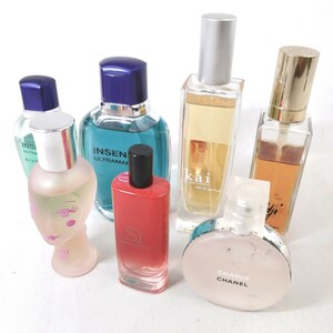 26 ★ 1円〜【ブランド香水7点セット】GIVENCHY INSENSE ULTRAMARINE / GUY LAROCHE fidgi / EDP EDT / SP / 香水 フレグランス