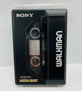 E256-I43-2249 SONY ソニー WM-A602 MEGA BASS WALKMAN ウォークマンカセットプレーヤー ブラック