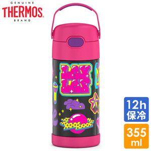 サーモス ステンレス ストロー 水筒 ステンレス水筒 ザット・ガール・レイレイ ストロー 350ml THERMOS 子供 あの子はレイレイ!