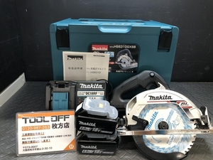 014〇未使用品・即決価格〇マキタ makita 165mm充電式マルノコ HS631DGXSB