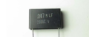 [フィルムコンデンサー] 200VAC 400VDC 0.047μF 神栄　５個