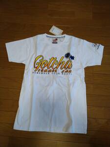 新品　未使用　GOTCHA（ガッチャ）Tシャツ　Mサイズ　白　半袖　プロサーファー　マイケル・トムソン
