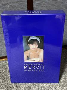 希少　未開封　仲根かすみ MERCI! MEMORIES BOX （DVD）（写真集）（ポスター）
