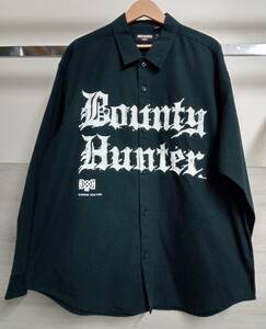 Supreme × Bounty Hunter/シュプリーム×バウンティハンター/長袖シャツ/サイズL/ブラック