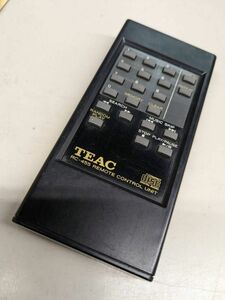 【FKB-21-112】 TEAC CDプレーヤー用リモコン RC-455　動確済
