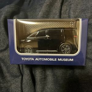 1,999円売切＆新品未開封★トヨタ博物館オリジナルナルプルバックカー 新型ヴェルファイア ブラック★