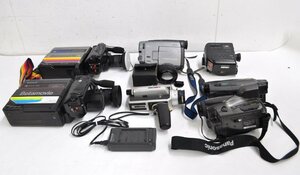 [動作未確認 まとめ売り] ビデオカメラ 充電器 レンズ SONY Panasonic ELMO ソニー パナソニック エルモ VHS レトロ Betamovie (2)