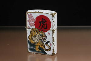 管26330ニ　ZIPPO　虎　桜