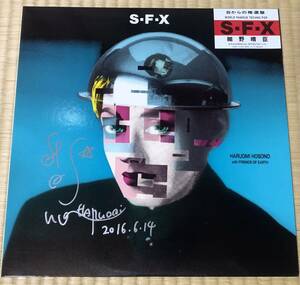 細野晴臣 SFX サイン付き LP YMO