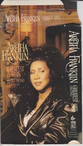 希少VHS【ARETHA FRANKLIN GREATIST HITS(1980-1994)■アレサ・フランクリン】海外製ビデオテープ★再入手困難【220828★24】