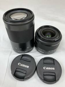 Canon EF-M 55-200mm F4.5-6.3 IS STM + EF-M 15-45mm F3.5-6.3 IS STM