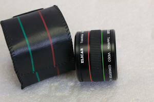 送料520円。現状、ELICAR TeleWide VIDEO CONVERTER MC 46mm 1.5x TELE 0.55x Wide　コンバーター　 管理B17