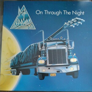 LP DEF LEPPARD [ON THROUGH THE NIGHT]