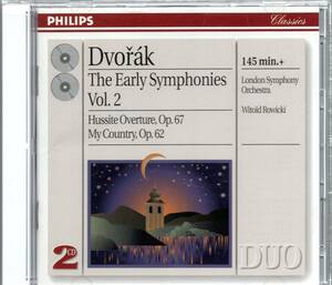 ａ405　ドヴォルザーク：交響曲第4番、第5番、第6番他/ロヴィツキ（2CD）