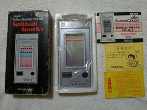 【美品】任天堂ゲームウォッチ　スピットボールスパーキー　箱説付　★Nintendo GAME&WATCH Spitball Sparky BU-201