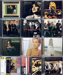 ALISON KRAUSS & UNION STATION アリソン・クラウス 13枚セット FORGET ABOUT IT, NEW FAVORITE, LONELY RUNS BOTH WAYS, PAPER AIRPLANE